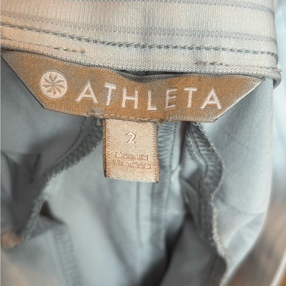 Athleta Tribeca Crop Pant, Tern Grey Women’s Size 2 - Picture 7 of 8